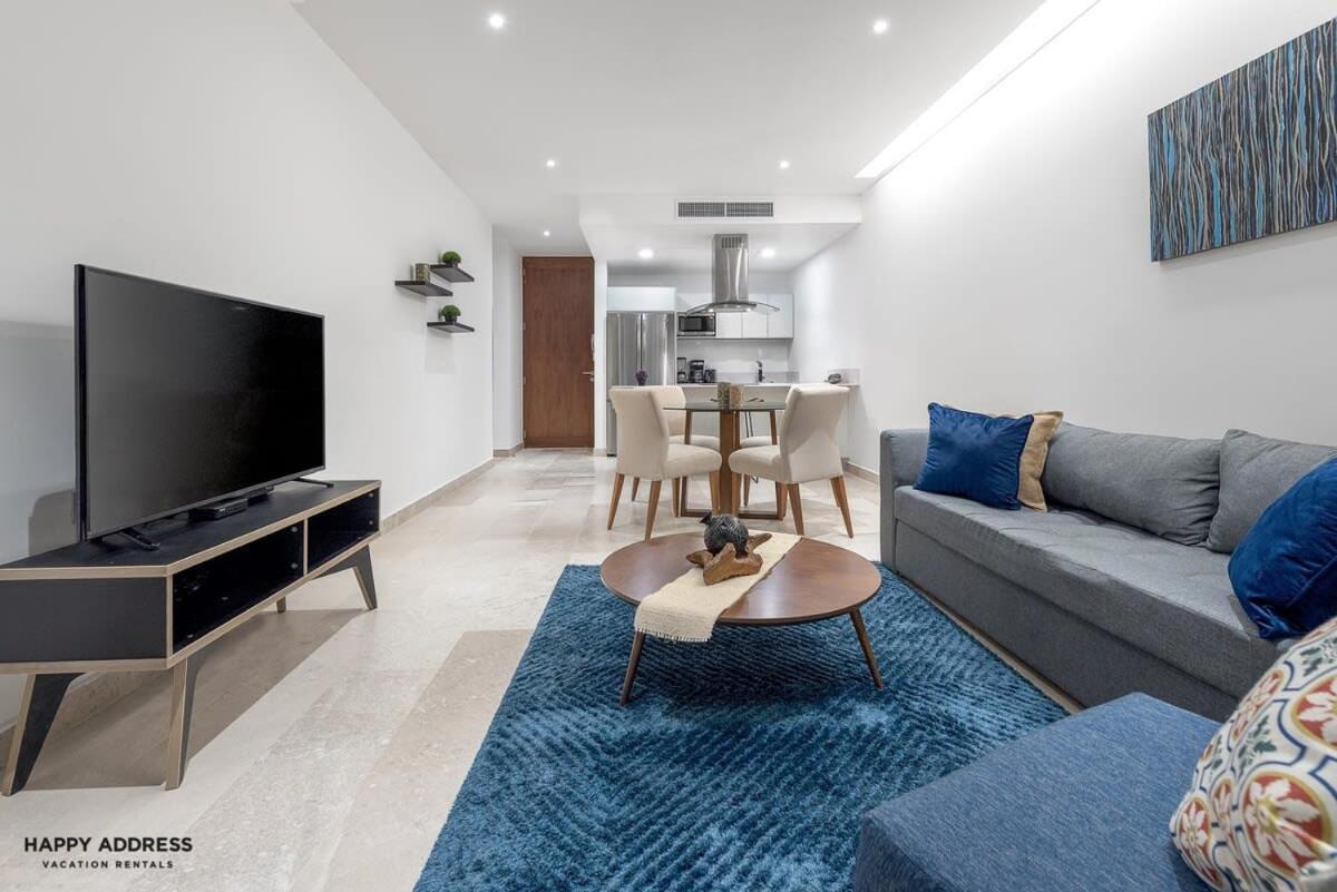 Trendy 1 Bedroom Apartment In Cruz Con Mar Brand New Building Плая-дель-Кармен Экстерьер фото